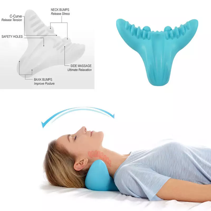 Stretch Relaxation Neck Massage Pillow