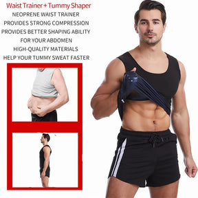 Sweat Vest Body Shaper Hot Polymer