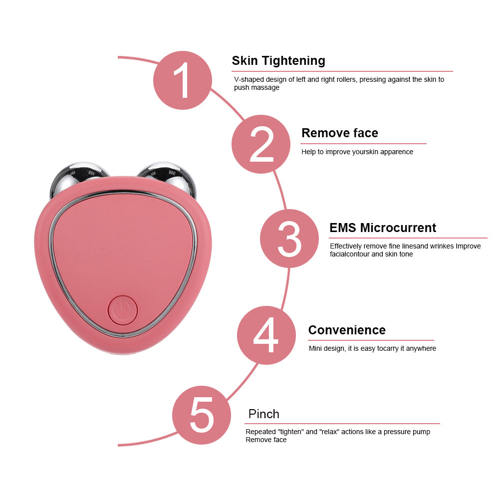 Facial Microcurrent Massage Roller