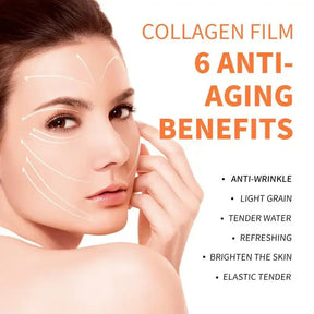 Water Soluble Collagen Film Mask Anti Wrinkles